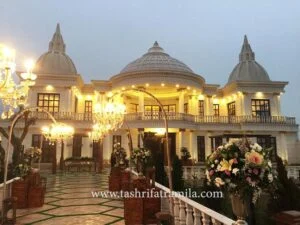 باغ عمارت رویال VIP ، معرفی باغ تالارها