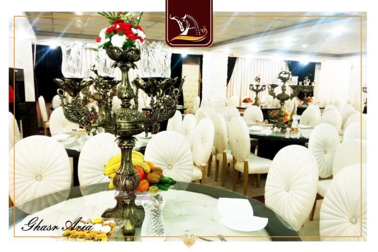 باغ تالار قصر آریا