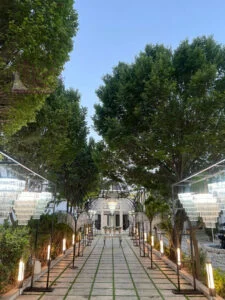 تالار پذیرایی عمارت تشریفاتی نوری کرج