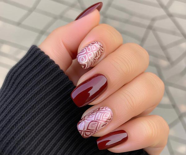 انتخاب رنگ‌های پاییزی ترند برای ناخن‌ها